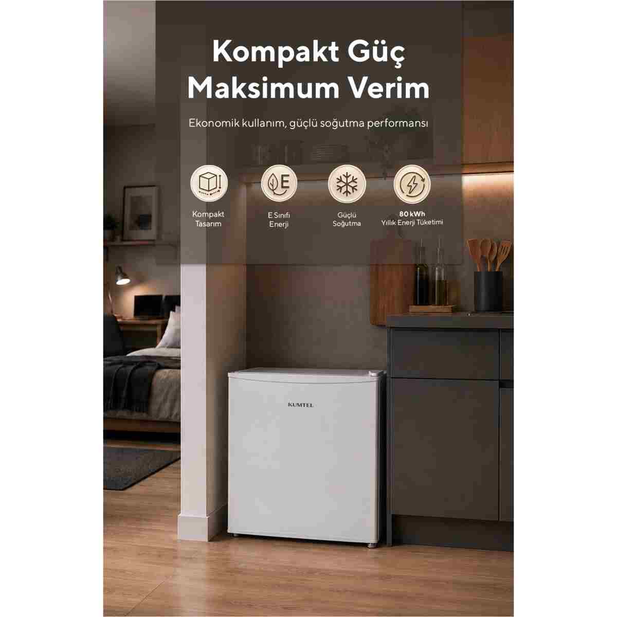 KUMTEL HMB-50 43 L Mini Buzdolabı (Minibar) - Görsel 8