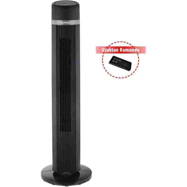 Luxell Lxf-260 B Uzaktan Kumandalı Kule Tipi Vantilatör - Siyah