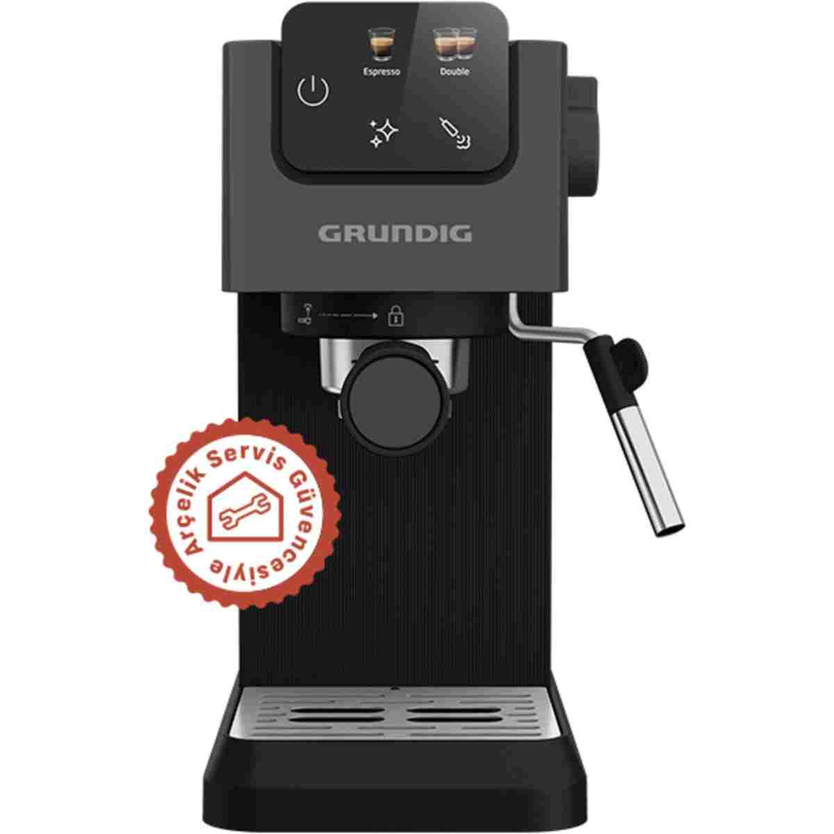 Grundig Delisia Coffee KSM 4330 Süt Köpürtücülü Manuel Espresso Makinesi - Görsel 2