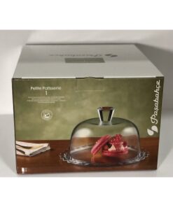 Paşabahçe Patisserie Kek Fanusu Cam Kapaklı Sunum Tabağı ( 96874 ) Fma99946