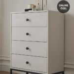 Enza Home Kalinsta Şifonyer - Beyaz