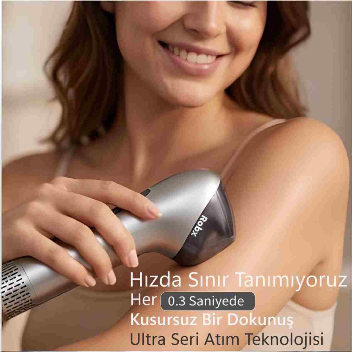 ROBX A2030 IPL YENİ Sapphire Sogutma 35 joule Ultra Güç -Acısız Etki- Çoklu Otomatik Seri Atım-Kadın-Erkek - Görsel 3