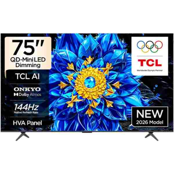 TCL 75P8L 75 inç 190 Ekran Uydu Alıcılı Smart 4K Premium Google QLED TV