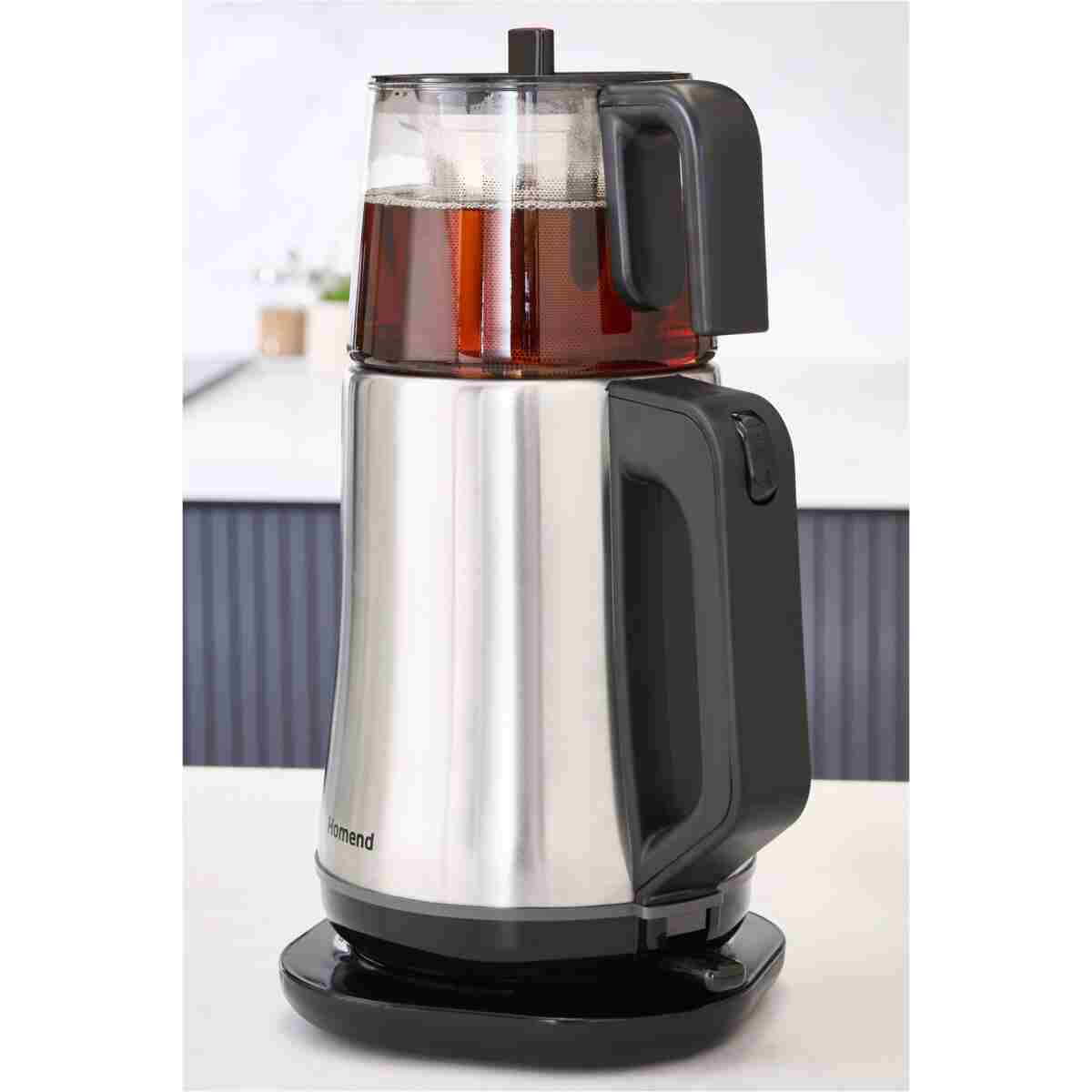 HOMEND Royaltea Elegant 1777H Inox Çay Makinesi - Görsel 10