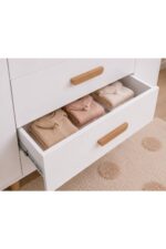 Afilli Mobilya Güneş Bohem 4 Kapaklı Gardrop Tamamı Mdf - Görsel 5