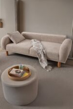 EDSY HOME Regnum Koltuk Takımı 3+3+1+1 Taş Renk - Görsel 5
