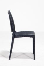 SANDALİE Rattan 90x150 Bahçe&balkon&teras Masa Seti - Antrasit - Görsel 10