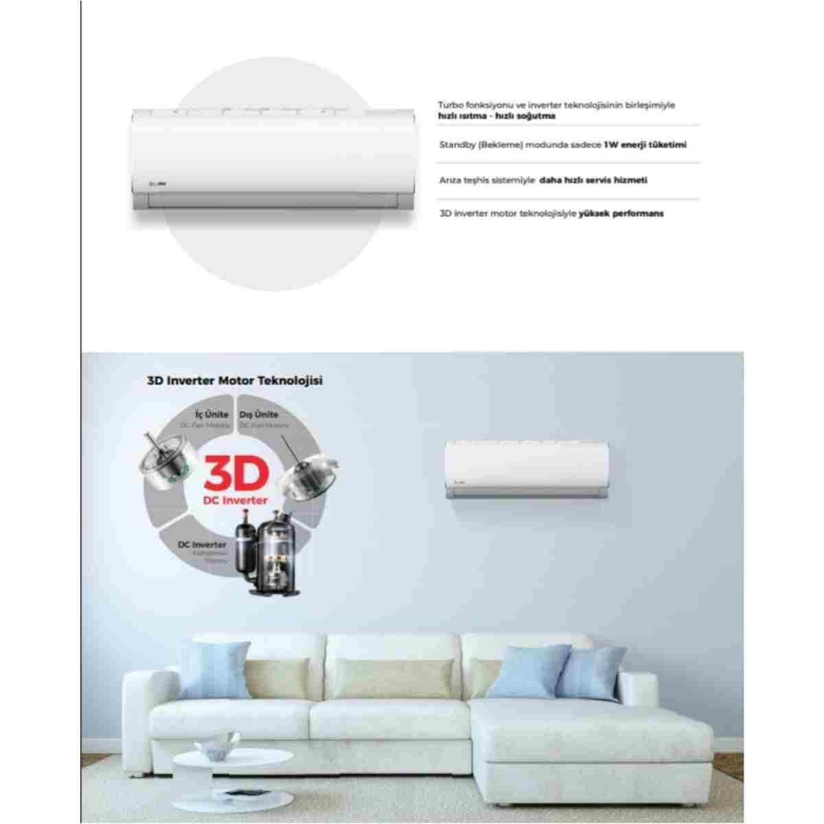 Daikin Daylux Dtxm35n A 12.000 Btu klima - Görsel 8