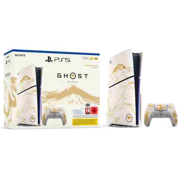 Sony Playstation 5 CD Versiyon / Ghost Of Yotei Sınırlı Sürüm 1 TB Oyun Konsolu (Bilkom Garantili)