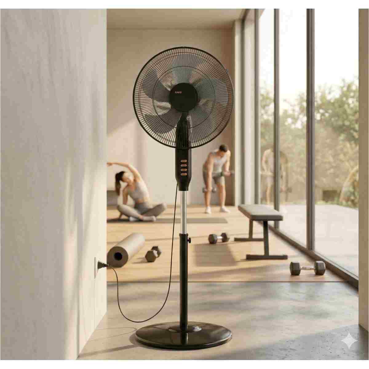 Raks SF 18 EXTRA 65 WATT 18İNÇ/45CM. Ayaklı Vantilatör 5 PERVANELİ 7 YIL GARANTİLİ - Görsel 8