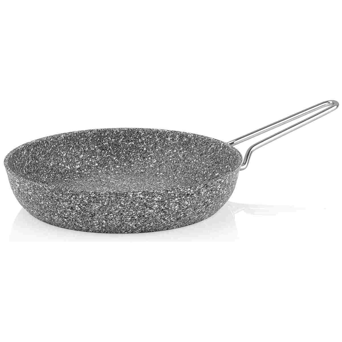 Taç Ultra Classic 3 Parça Granit Tencere & Tava Seti Gri - Görsel 6
