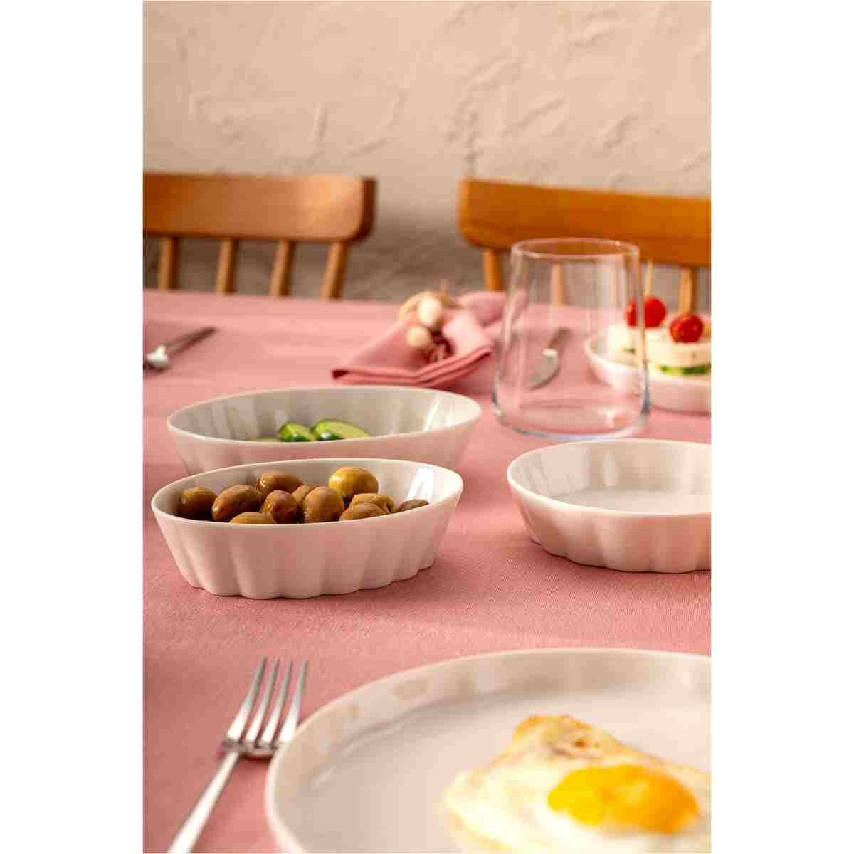 Emsan Cozy 14 Parça 6 Kişilik Kahvaltı Takımı Beyaz - Görsel 6