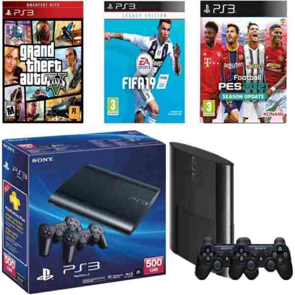 Konsol Market 2. El Ps3 500 Gb 2 Adet Sıfır Kol Super Slim 55 Digital Oyun