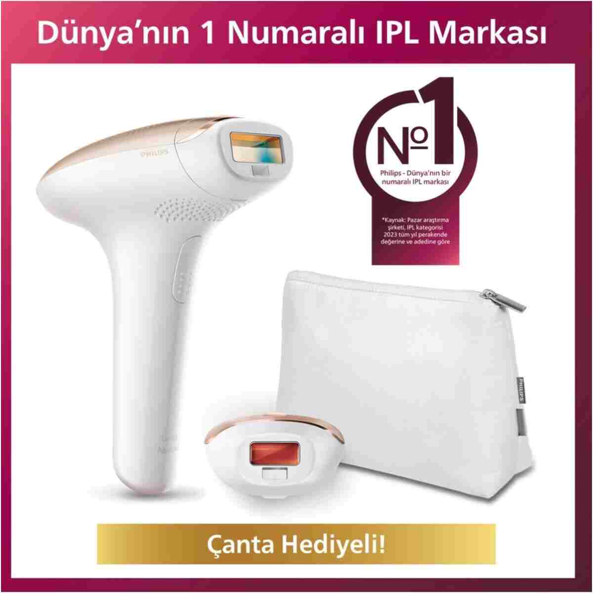 Philips Lumea IPL SenseIQ ile IPL Tüy alma cihazı, Lazer Epilasyon cihazı, Cilt Tonu Sensörlü Full SET - Görsel 7
