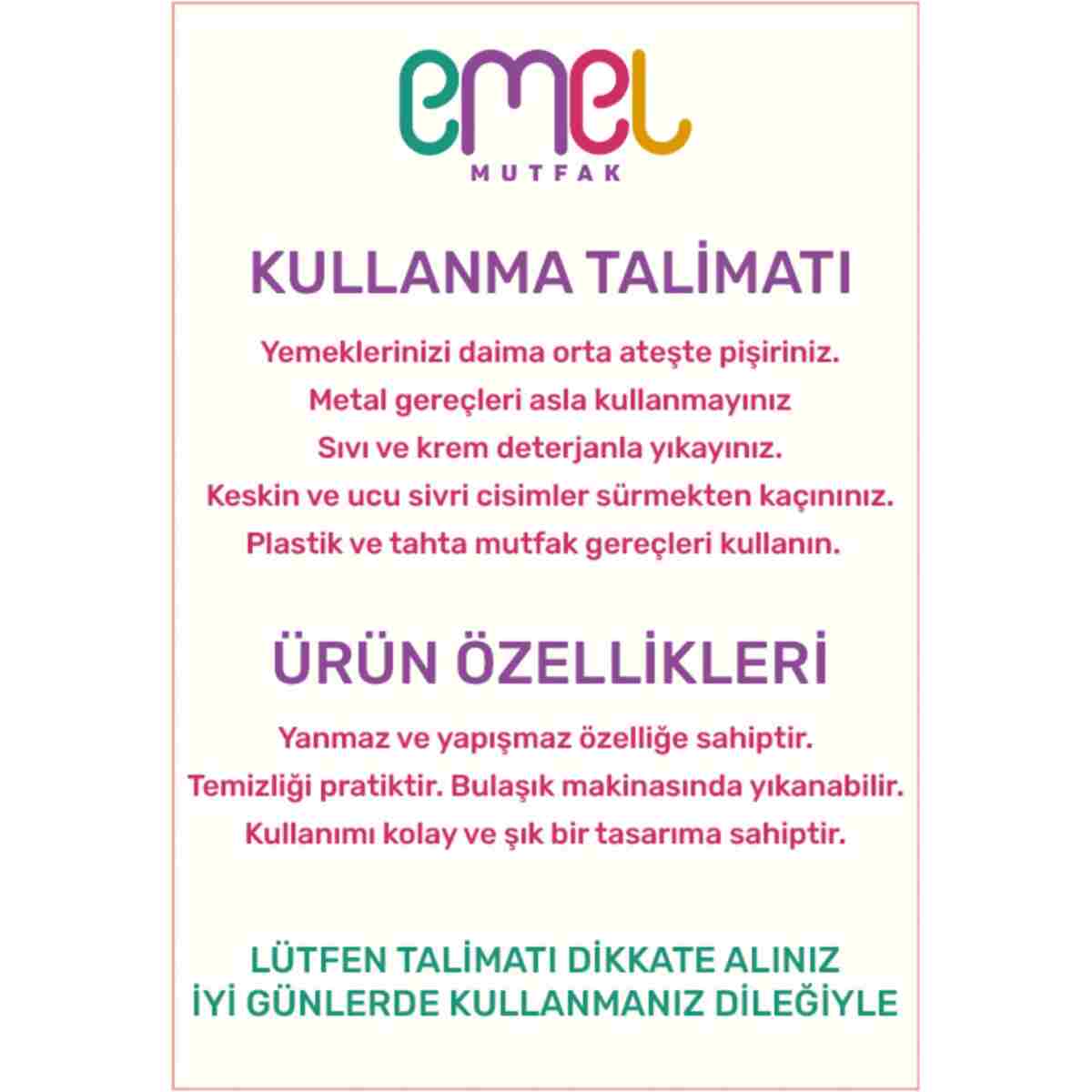 EMEL 12 Cm Mini Tencere Seti (EK GIDA MAMA SETİ) - Görsel 4