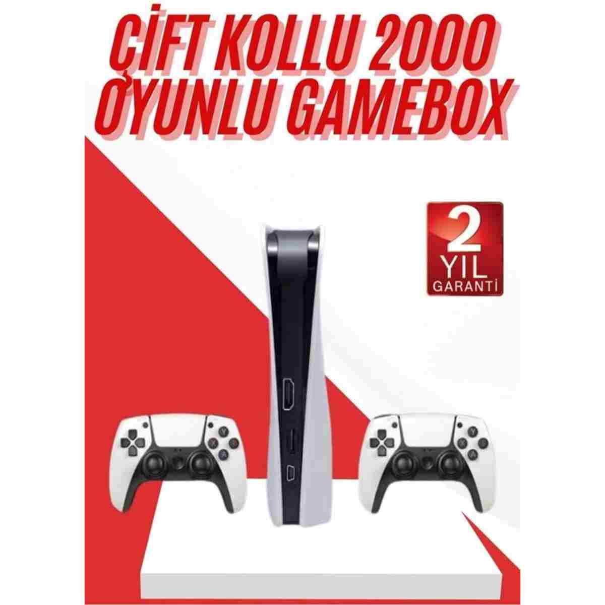 Lisinya Yeni nesil 4k Hd 2.4g Kablosuz Kol 3000 Oyunlu Game Station Retro Atari Game Box - - Görsel 6