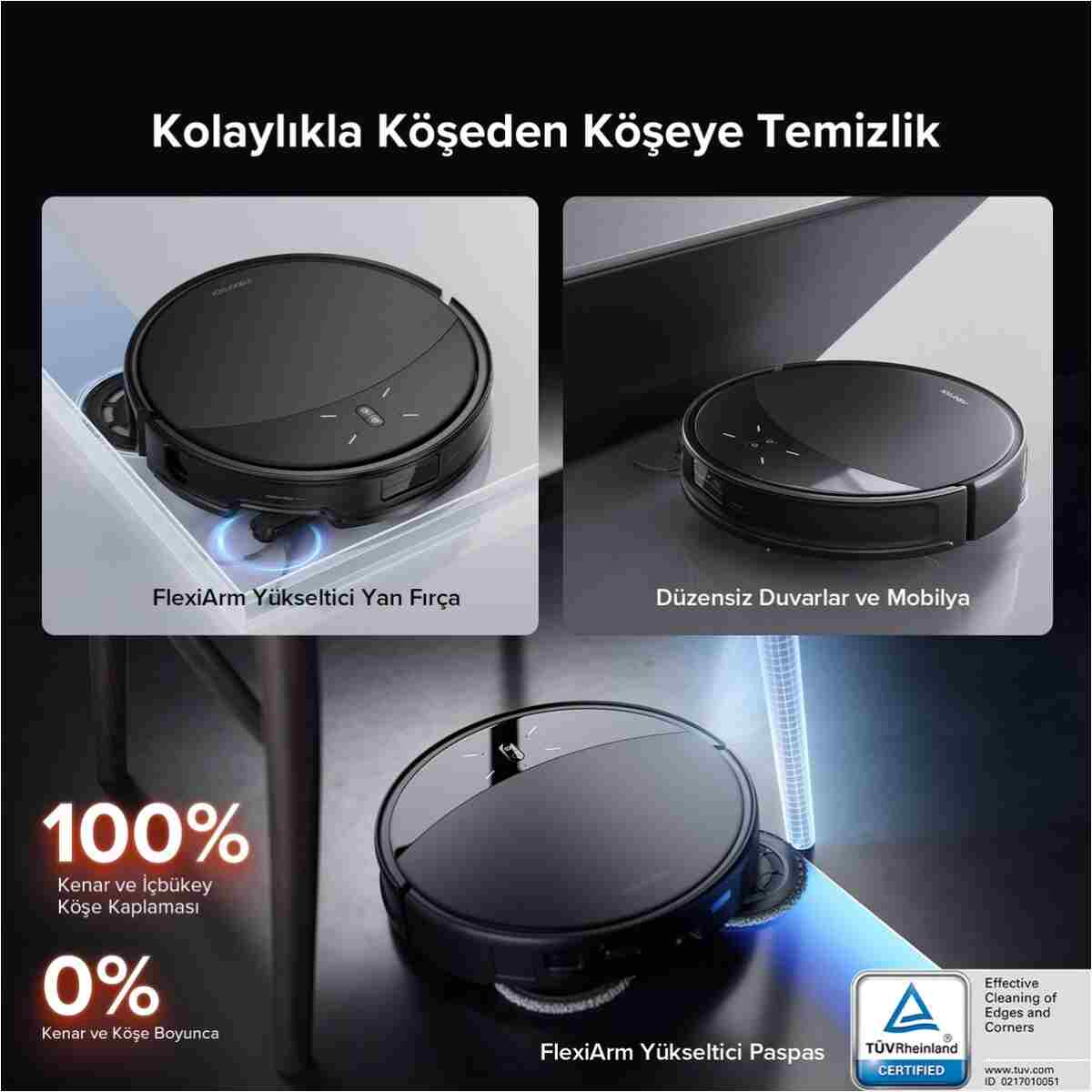 Roborock Saros 10R Akıllı Robot Süpürge - Görsel 12
