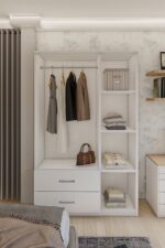 Metalia Gm 851 Home Aynalı 3 Kapı 2 Çekmeceli Gardırop - Görsel 3