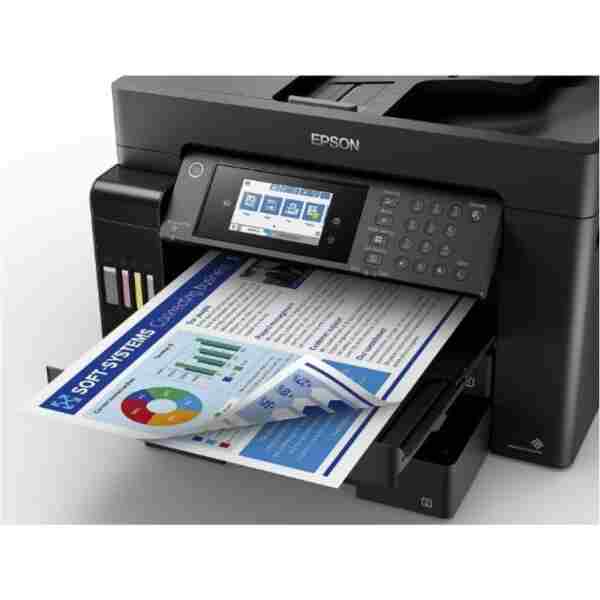 EPSON A3 Renkli L15150 Çok Fonksiyonlu Tanklı Dublex Yazıcı Fax USB 2.0,Ethernet,Kablosuz