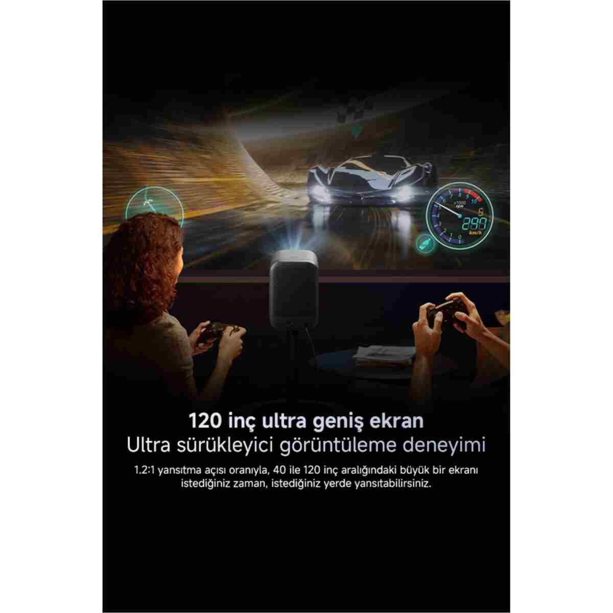 Xiaomi Smart Projector L1 Projeksiyon - Görsel 6