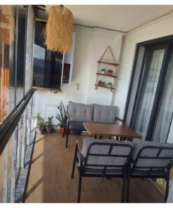 Tu Tienda KÖYCEĞİZ 2+1+1+SEHPA(50*75) BAHÇE BALKON MUTFAK TAKIMI,KAZAYAKLI - Görsel 3
