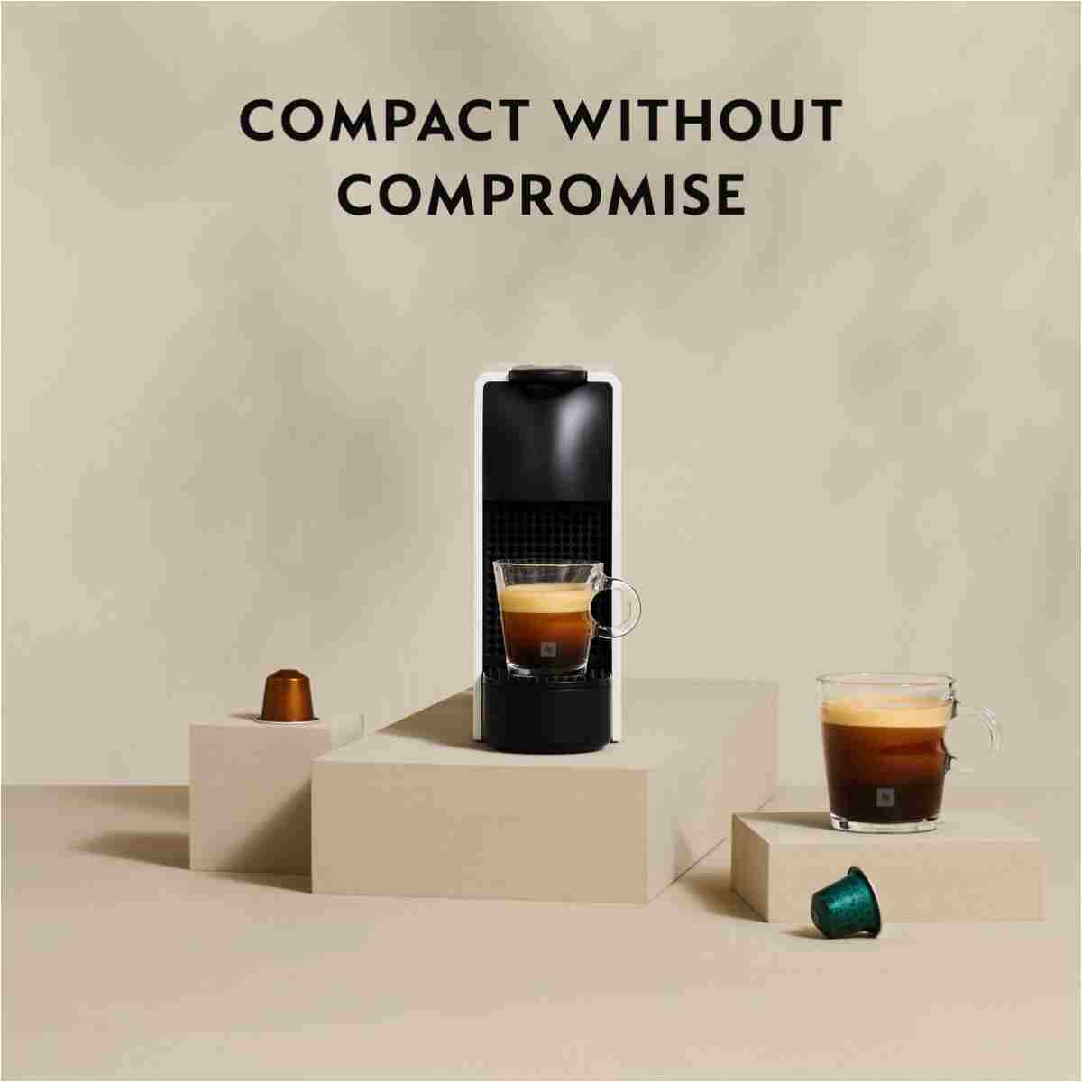 Nespresso C30 Essenza Mini Espresso Kahve Makinesi, Beyaz - Görsel 5