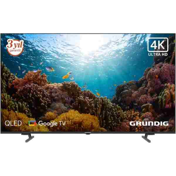 Grundig 43GJQ9200 43inc 108 cm 4K UHD Google Smart QLED TV,Uydu Alıcılı