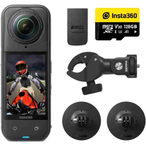 Insta360 X5 Motorcycle Bundle Aksiyon Kamerası