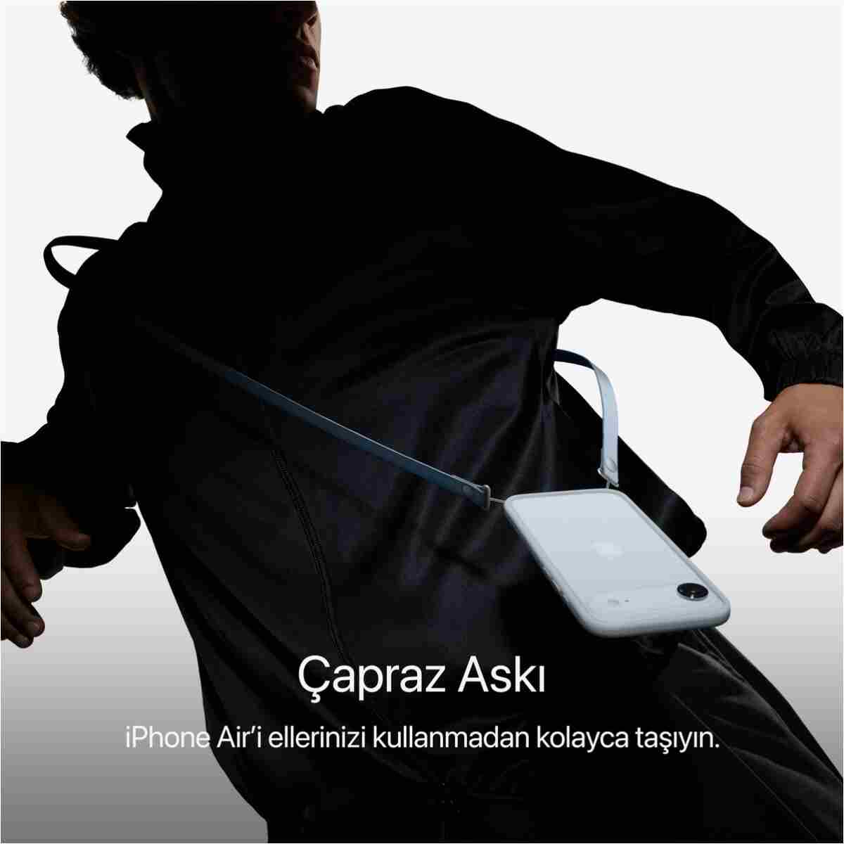 Apple iPhone Air 256GB Gök Mavisi - Görsel 9