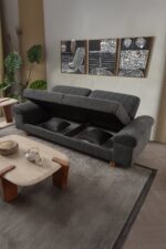 indes home Armada 3+3 Koltuk Takımı Antrasit - Görsel 4