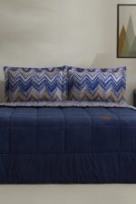 Karaca Home Vega Çift Kişilik Comfort Set Lacivert