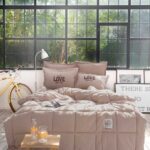 Karaca Home Motto Cotton Comfort Çift Kişilik Bej