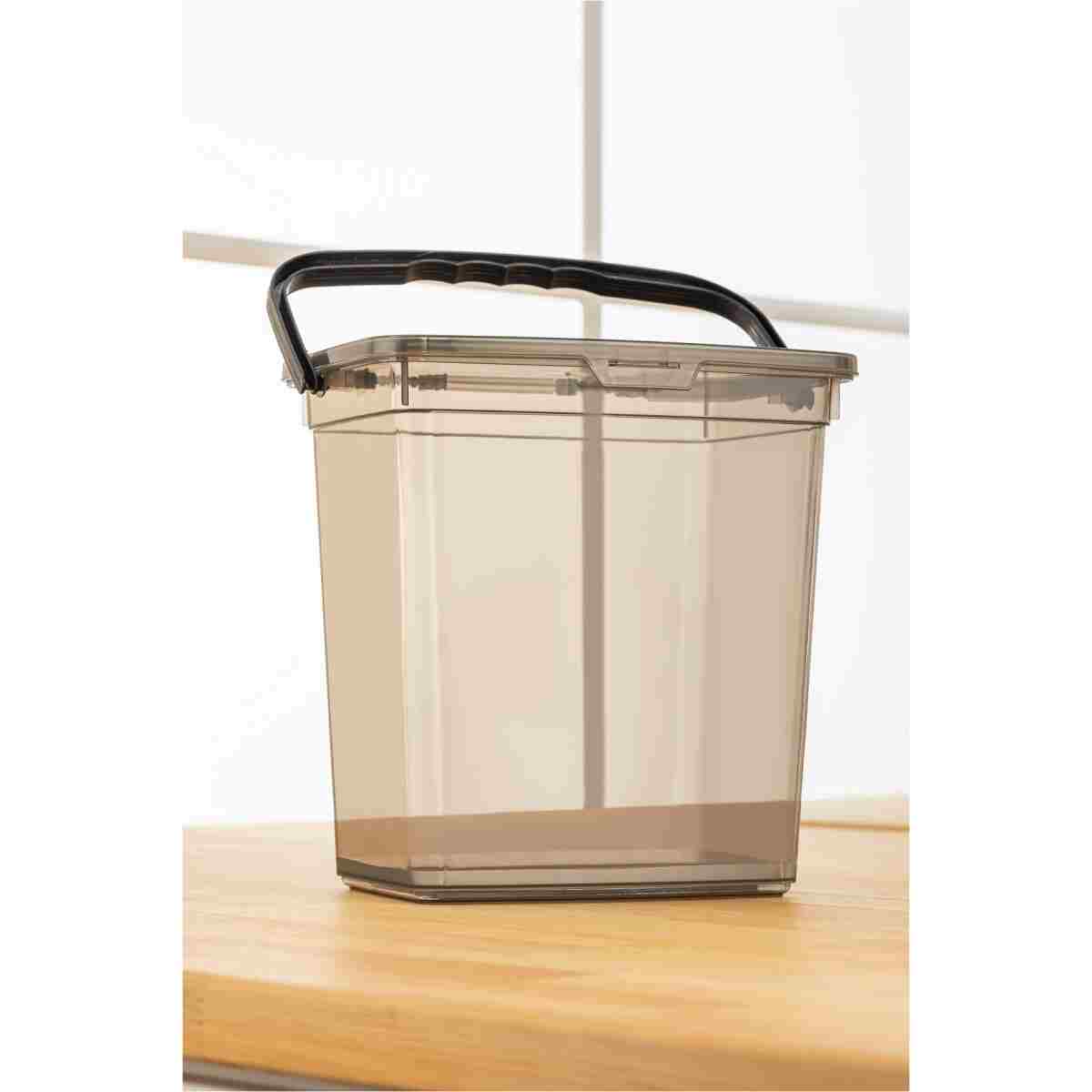 Meleni Home 4'lü Un Ve Bakliyat Kabı 6 Litre - Platin Serisi - Görsel 2