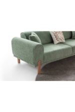 EDSY HOME Armoni 3+3+1+1 Koltuk Takımı Yeşil - Görsel 4