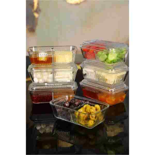 Paşabahçe 4 Adet Frigo 2 Bölmeli Kahvaltılık