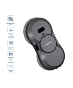 Polosmart PSH22 Cam Temizleme Robotu Ultrasonik Su Spreyli Akıllı Navigasyonlu Uzaktan Kumandalı