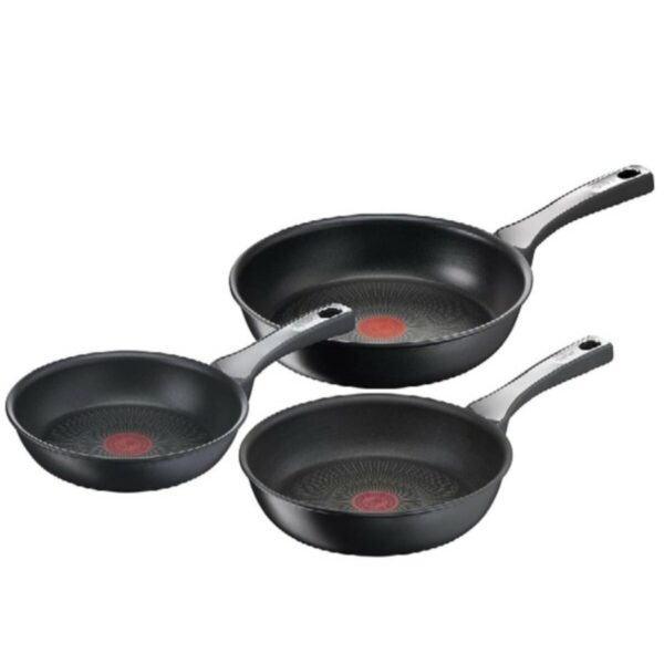 TEFAL Titanyum 6X UnlimitedOne İndüksiyon Tabanlı 20/24/28 Cm 3'lü Tava Seti - 2100116646