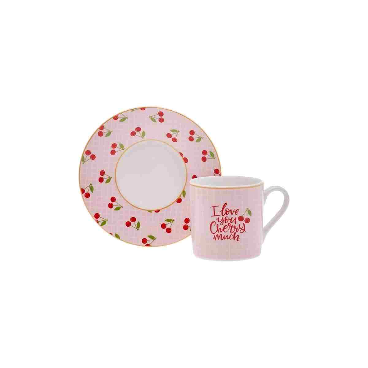 Karaca Fruitee 6 Kişilik Kahve Fincan Takımı 90 Ml - Görsel 15