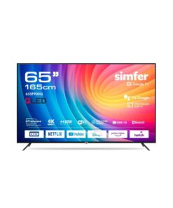 Simfer Smfer 65SF900Q 165 Ekran 65" Ultra HD Google QLED Tv