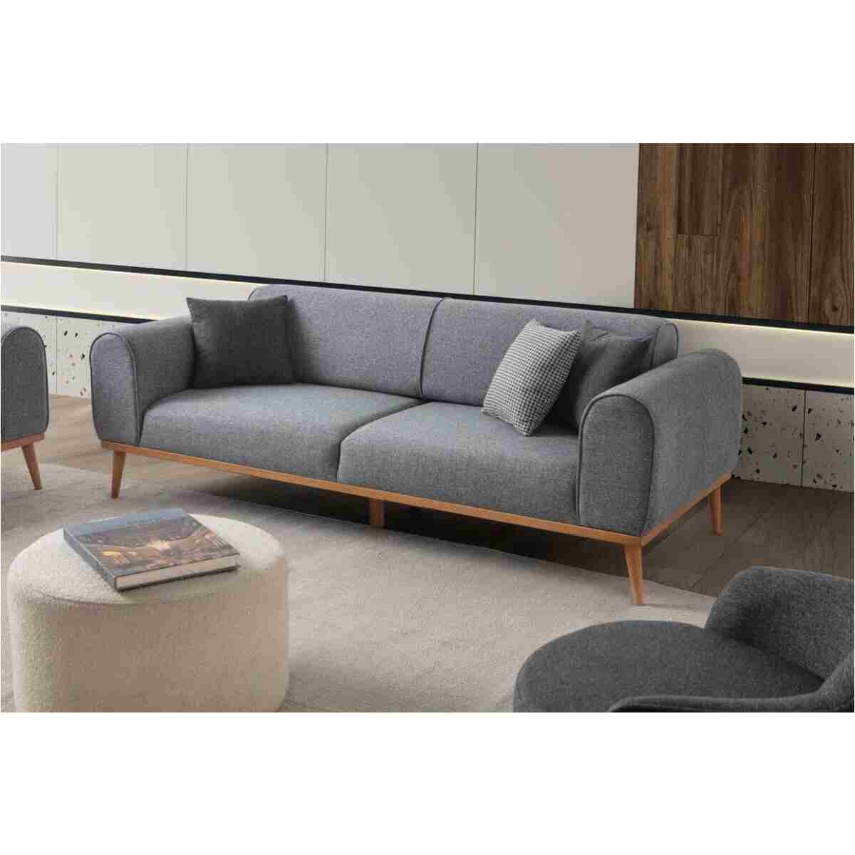 EDSY HOME Rebull 3+1 Koltuk Takımı Gri - Görsel 6