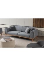 EDSY HOME Rebull 3+1 Koltuk Takımı Gri - Görsel 6
