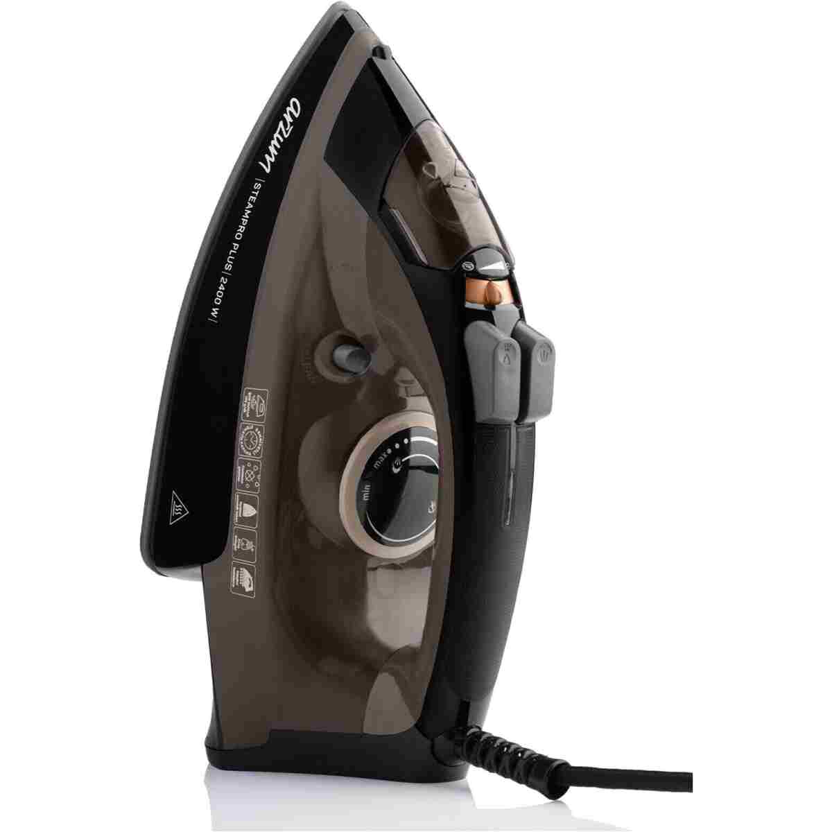 Arzum AR6030 SteamPro Plus Buharlı Ütü 2400W, Seramik Taban, 175 gr/min Şok Buhar, Kahverengi - Görsel 3