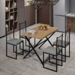 Retodesign X masa 4 Kişilik Yemek Masası Takımı