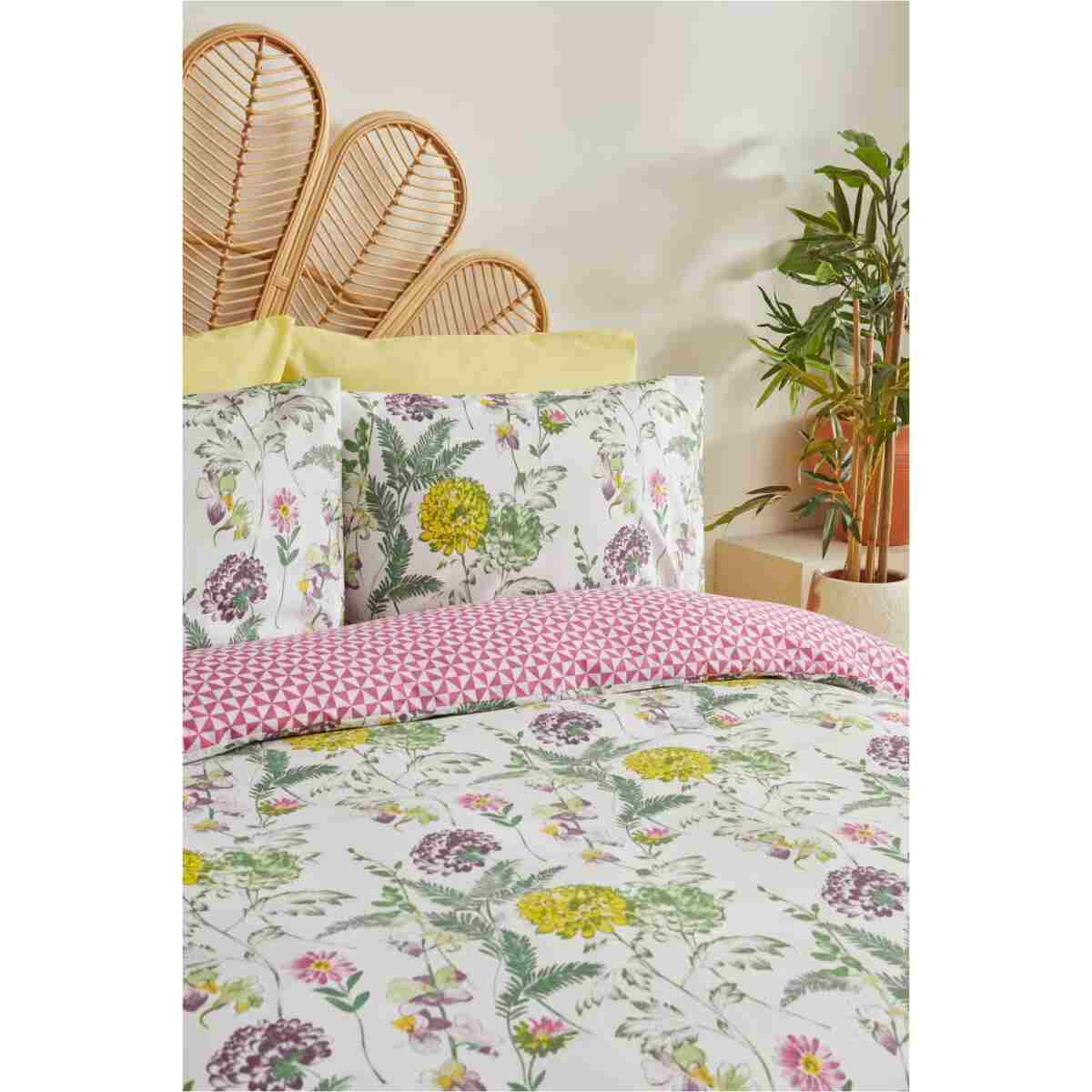 Sarah Anderson Blossom Çift Kişilik Nevresim Takımı Multicolor - Görsel 4
