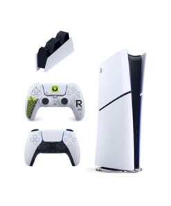 Sony Playstation 5 Slim dijital 825GB + 2.kol Dualsense Marathon + ps5 şarj istasyonu ( İthalatçı Garantili )