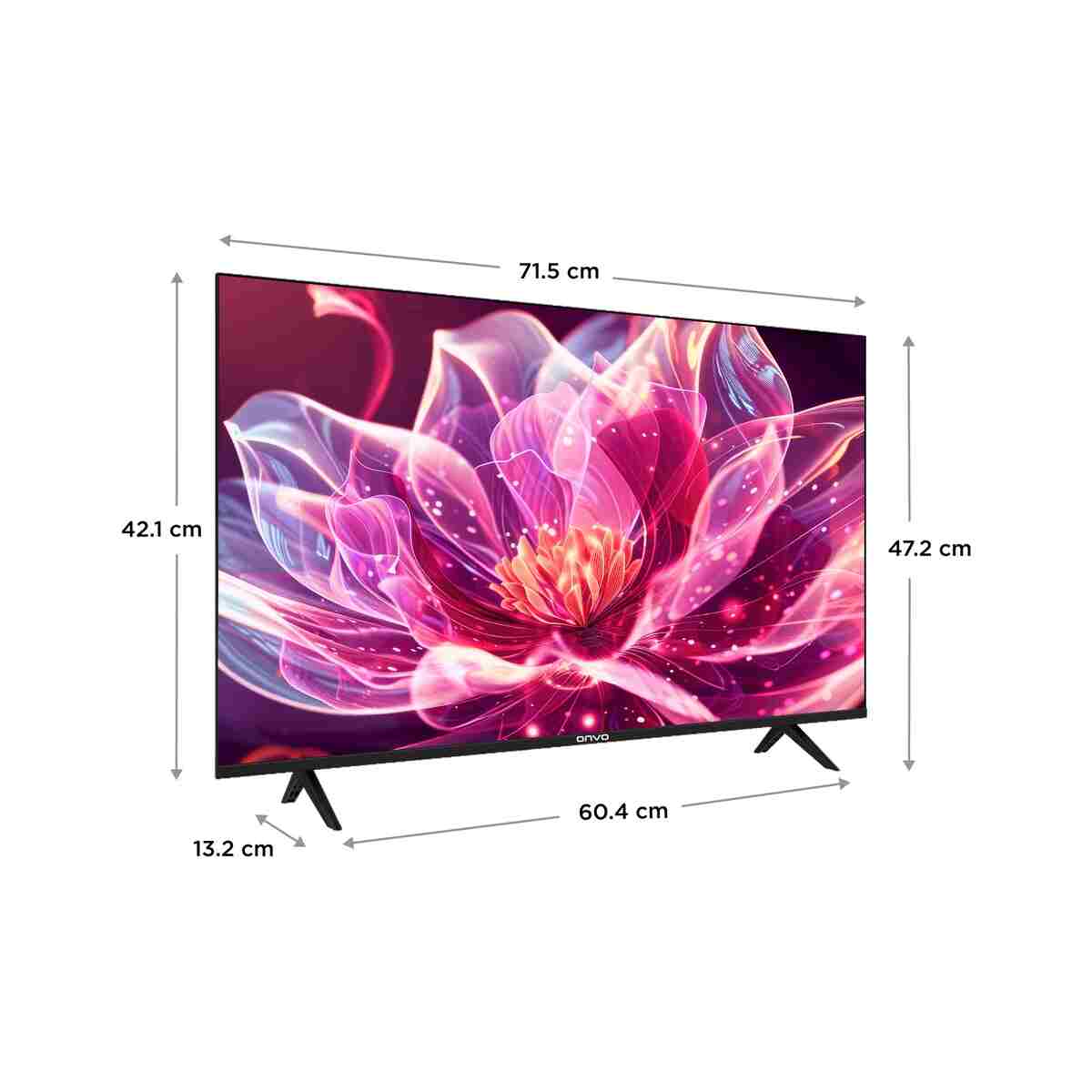 ONVO 32VQ80F3HA 32'' 82 Ekran Uydu Alıcılı Hd Ready WhaleOS QLED TV - Görsel 9