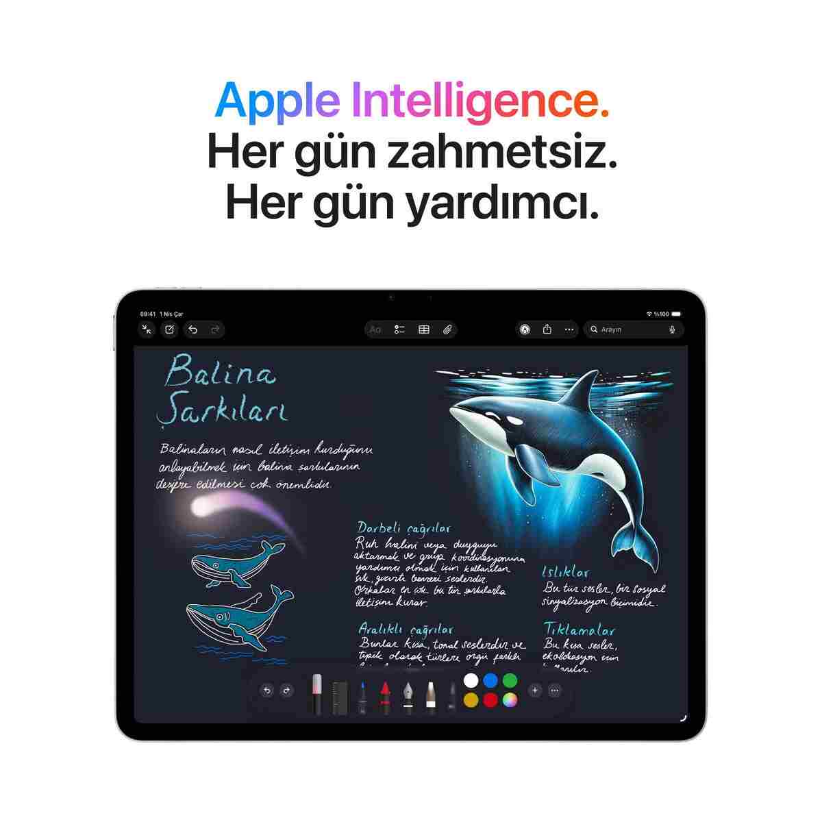 Apple 11" iPad Air Wi-Fi 128GB Mor (M4 işlemcili) - Görsel 5