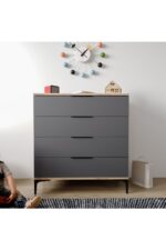 ALONEX HOME ADEN 4 ÇEKMECELİ SEPET ŞİFONYER - Görsel 6