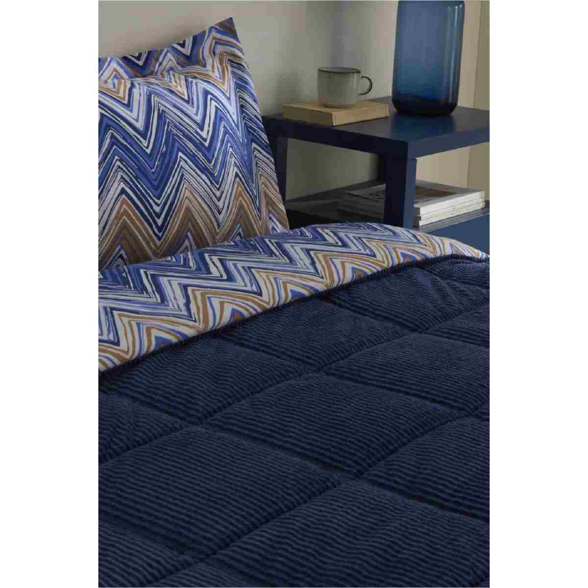Karaca Home Vega Çift Kişilik Comfort Set Lacivert - Görsel 9