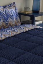 Karaca Home Vega Çift Kişilik Comfort Set Lacivert - Görsel 9